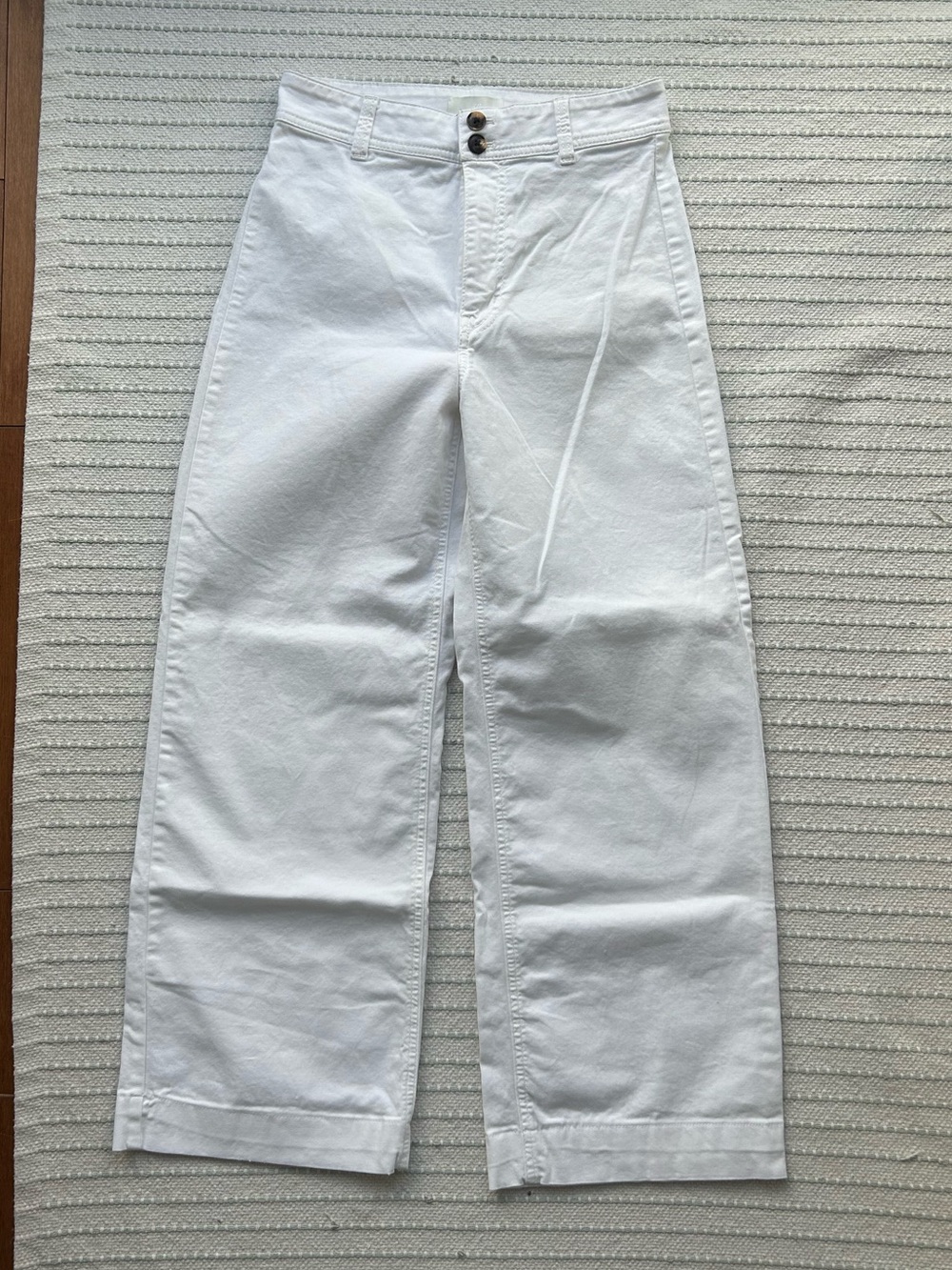 Women’s White Wide Leg Pants